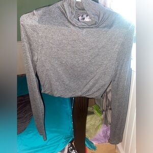 Two piece long sleeve & bodycon skirt